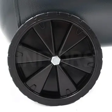 solide ruote Nuair AIR SIL EVO B3800B/3CM/100 - Compressore a Pistoni Silenziato 100 L