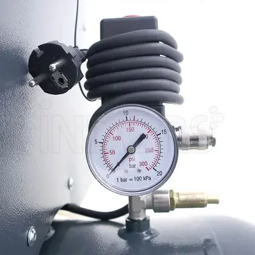 manometro Nuair B3800/3M/100C SIL - Compressore a Pistoni Silenziato