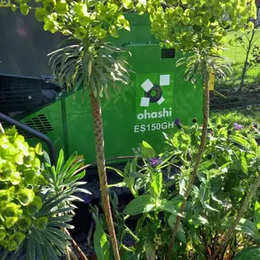 Ohashi ES101GH - Biotrituratore a scoppio 9 HP