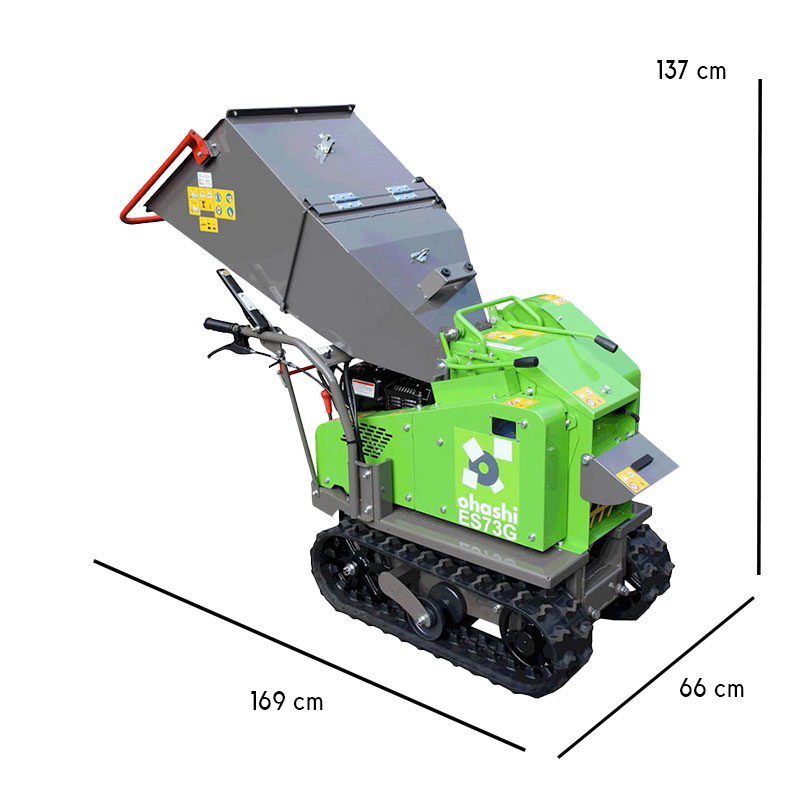 Ohashi ES73G - Broyeur à essence 6,5 CV