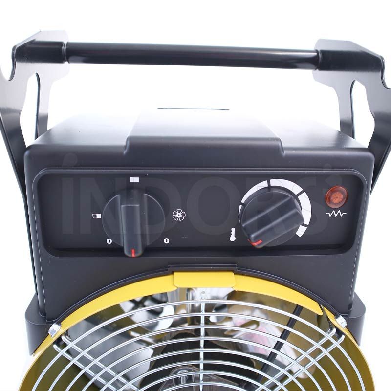 Chauffage de chantier électrique - thermostat jusqu'à 40 °C - 5000