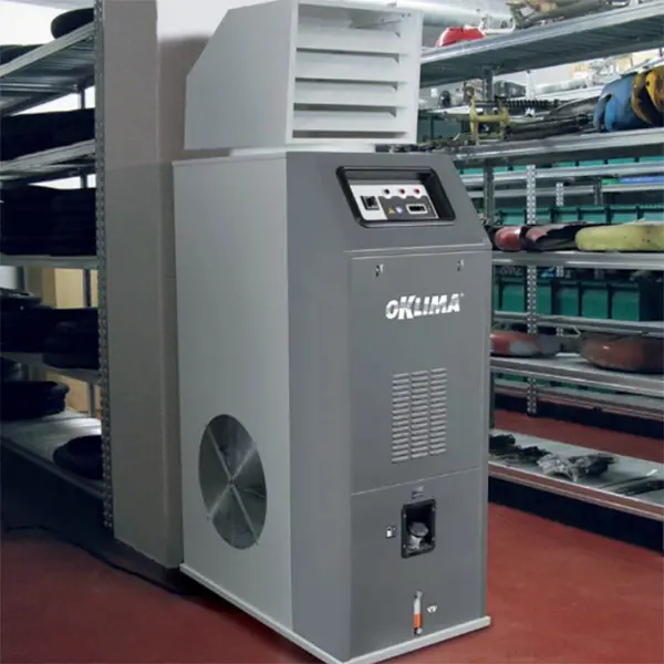 utilizzo Oklima SF - Riscaldatore Industriale - Biemmedue