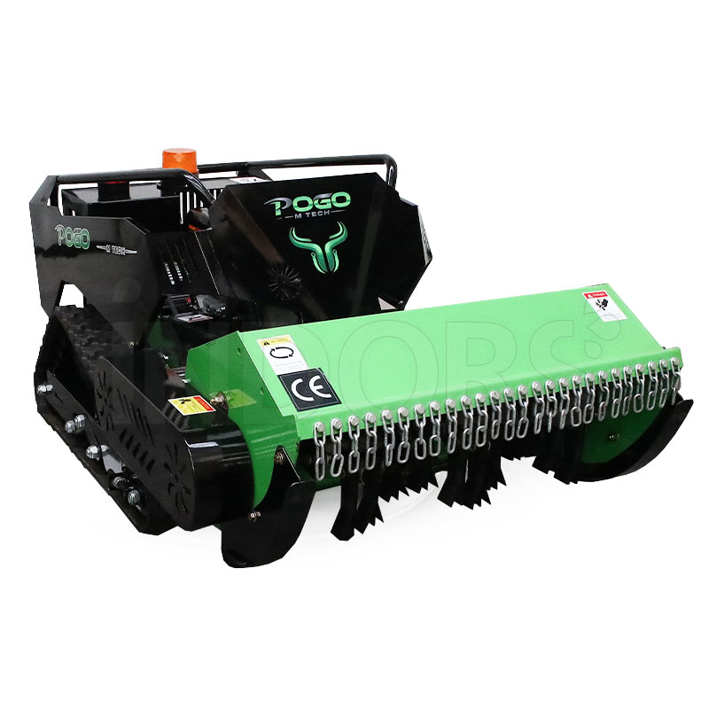 Pogo-M-Tech robot flail mower