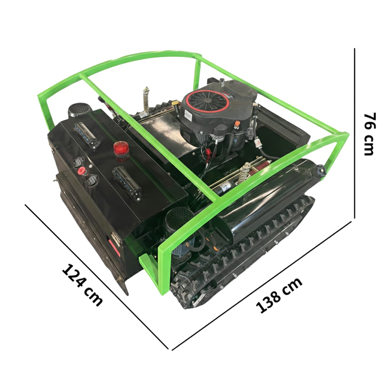 Pogo M-Tech SKK 100 - Heavy-Duty Radio-Controlled Robot Lawnmower