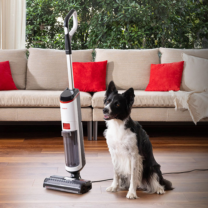 Polti RollySteam WD10 Nettoyeur de sols filaire 4 en 1 : aspire, lave, désinfecte et sèche