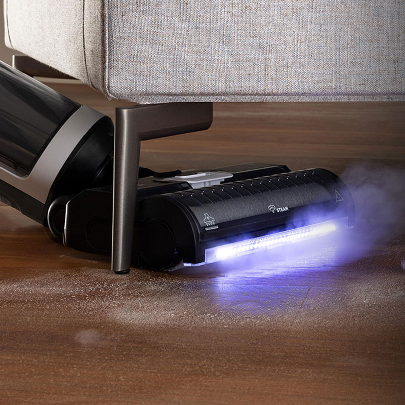 Polti RollySteam WD10 Nettoyeur de sols filaire 4 en 1 : aspire, lave, désinfecte et sèche