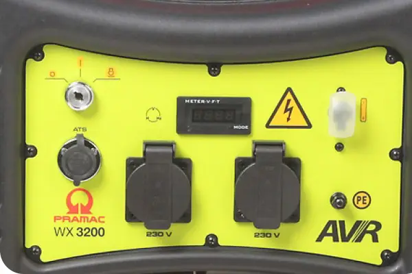 Pramac WX 3200 ES quadro comandi