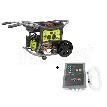 Pramac WX 3200 ES - Gruppo Elettrogeno Carellato 3 kW con Avviamento Elettrico
