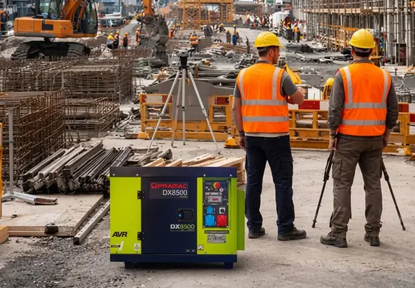 Pramac DX8500 PT852TXA000 - Generatore di Corrente Diesel 8500 W