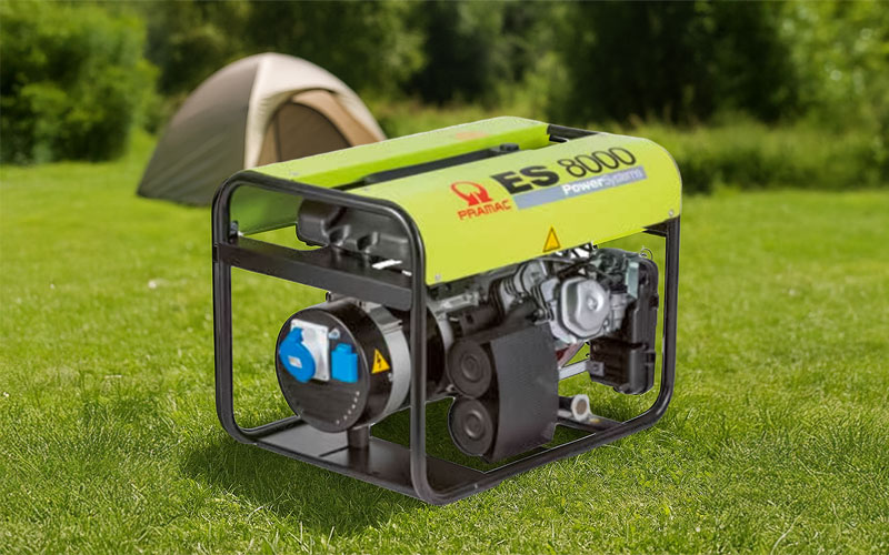 Pramac ES8000 - 8.3 kW Three-Phase Generator with Honda GX390 Engine