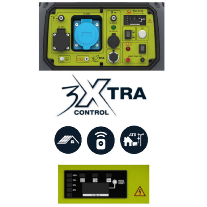 Pramac PMi 6500 control panel