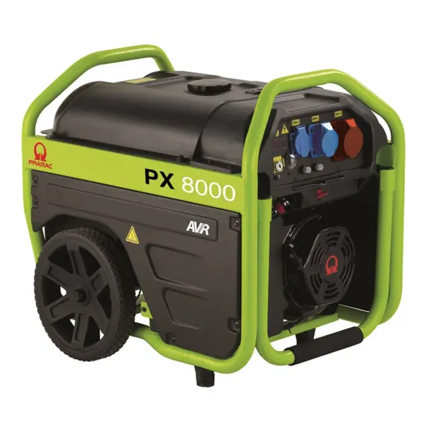 Pramac PX 8000 Trifase PK472TX2000 - Gruppo Elettrogeno Carrellato con AVR 400V