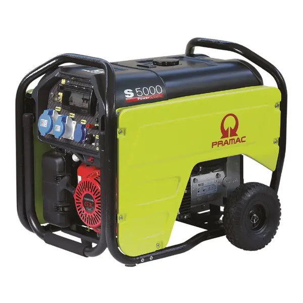 Pramac S5000 Monofase - Generatore di Corrente Benzina 5,1 kW