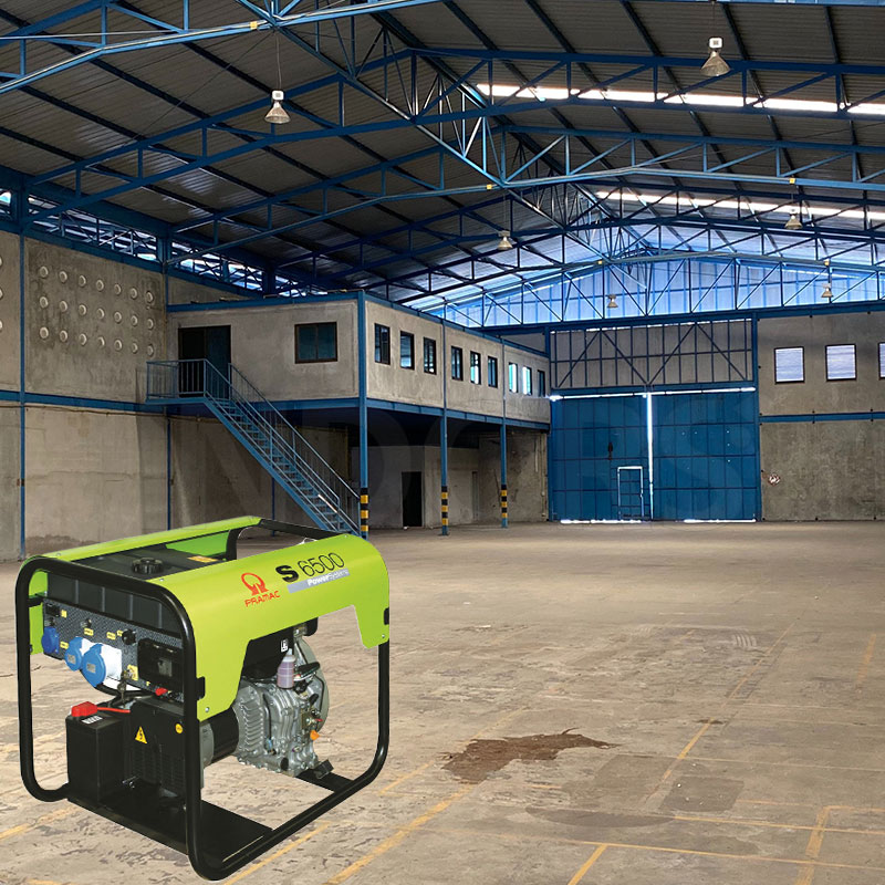 Pramac S6500 - Yanmar 5.9 kW Diesel Power Generator