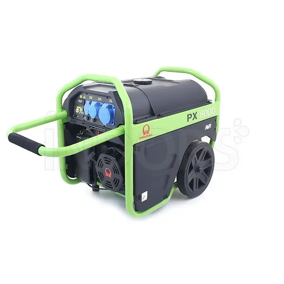 Pramac PX 8000 - Gruppo Elettrogeno Carellato con AVR 