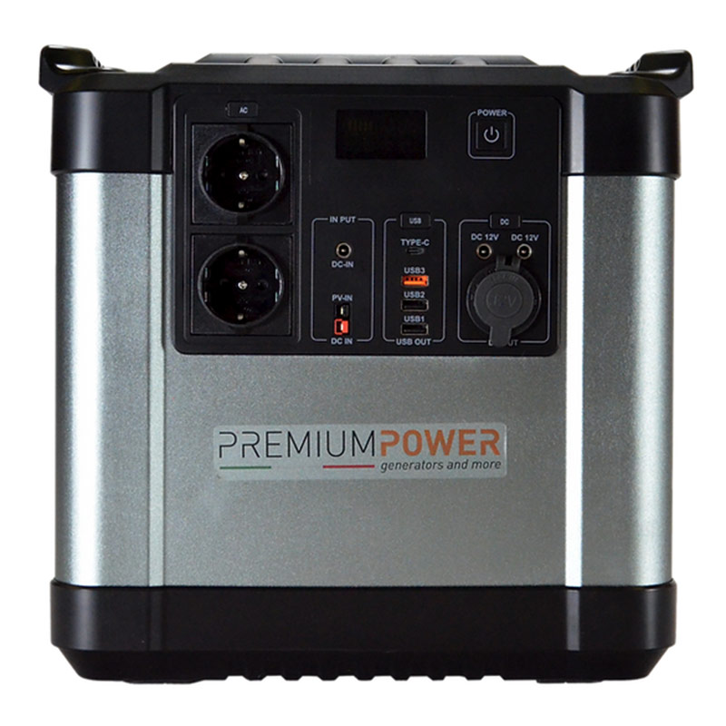 Premium Power PB2000 Station d'énergie portable 2000W / 2220 Wh