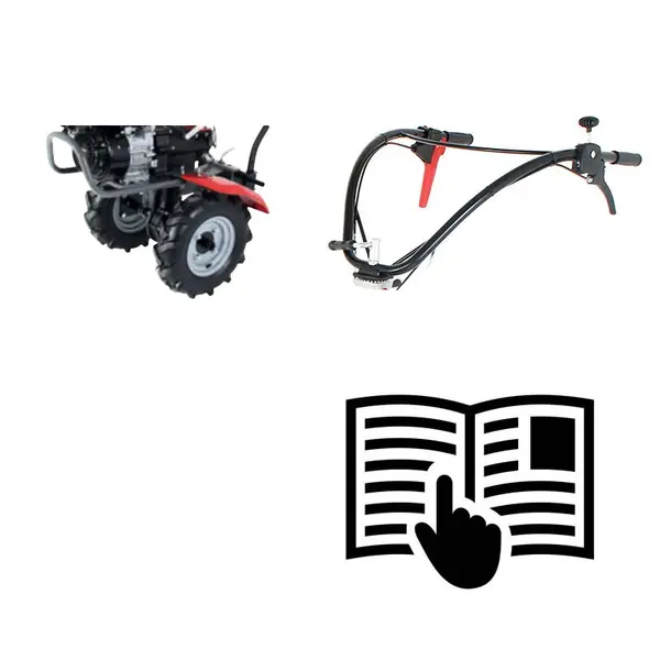 dotazione inclusa Pubert Maestro 65 H motozappa professionale 6 frese 196 cc