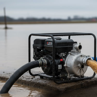 Pompe à moteur haute pression Rato RT50YB100-7.2Q - 13 CV