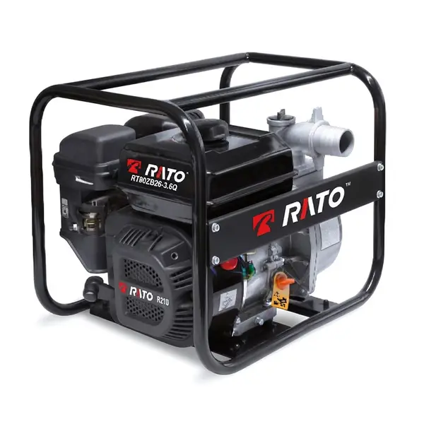 Rato RT50 - Motopompa Autoadescante a Scoppio per Acque Chiare  6 HP 600 L/min