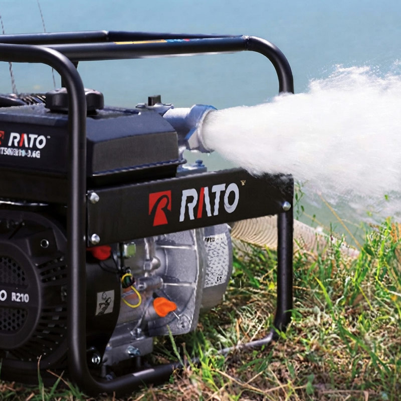 Rato RT80WB26 - Motopompa Autoadescante 12 mm per Acque Sporche