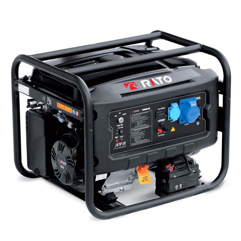 Rato R6000D-8 ATS - Générateur professionnel de 6 kW avec régulateur de tension automatique (AVR)