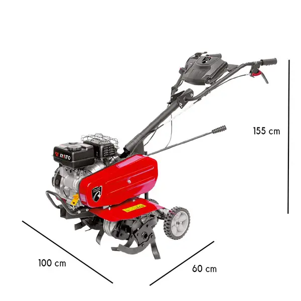 Rato RG3.6-60Q-D - Motozappa Professionale a Benzina