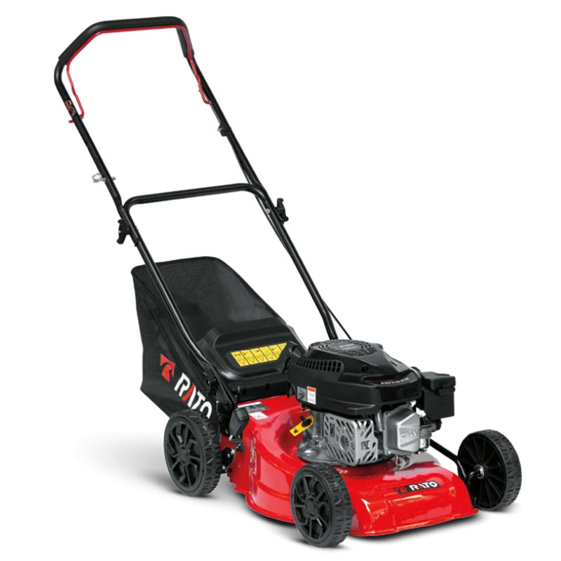 Rato RMP41Q-V125 - 125cc Push Lawnmower with Grass Catcher and Rear Discharge