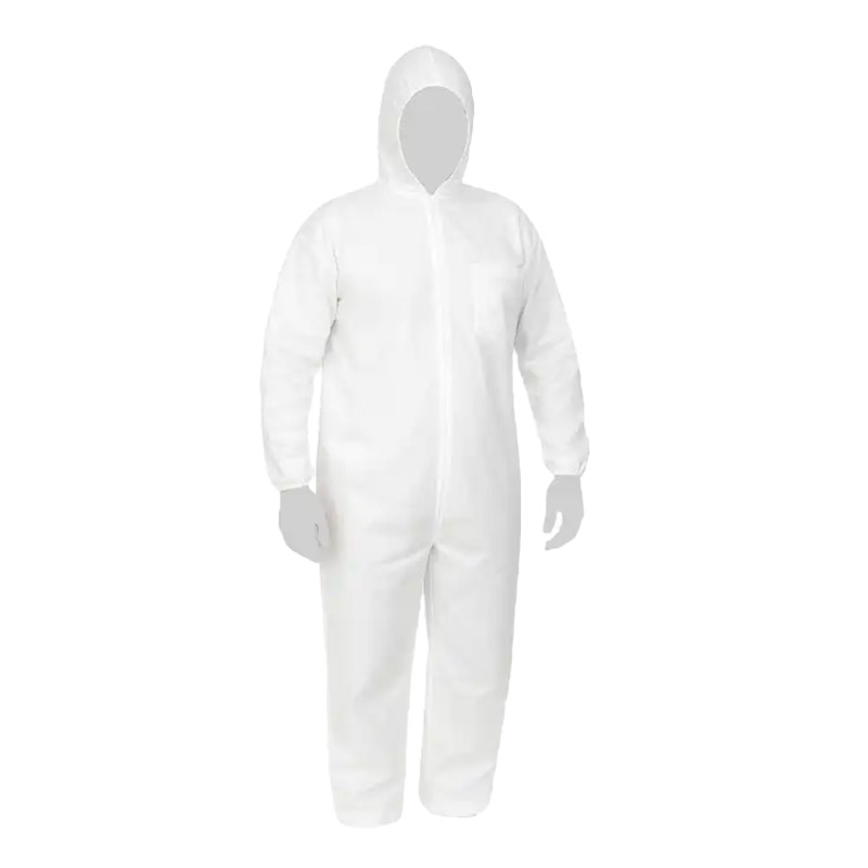 Reflexx Cover PLP 40 Bianca - Tuta Protettiva Monouso in Polipropilene con Cappuccio