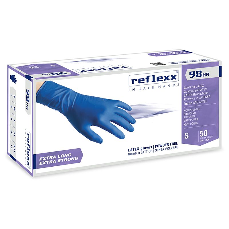 scatola Reflexx 98 HR guanti in Lattice High Risk
