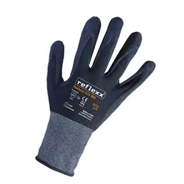 Reflexx N16 MS - Guanti in Nitrile Microsandy Antitaglio
