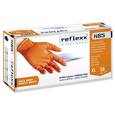 scatola Reflexx N85 - Guanti in Nitrile Senza Polver