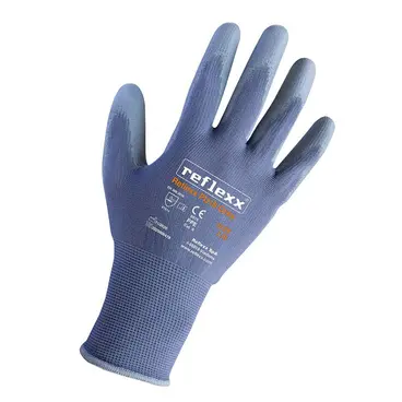 Reflexx PU18 - Guanti in Poliuretano Grigio