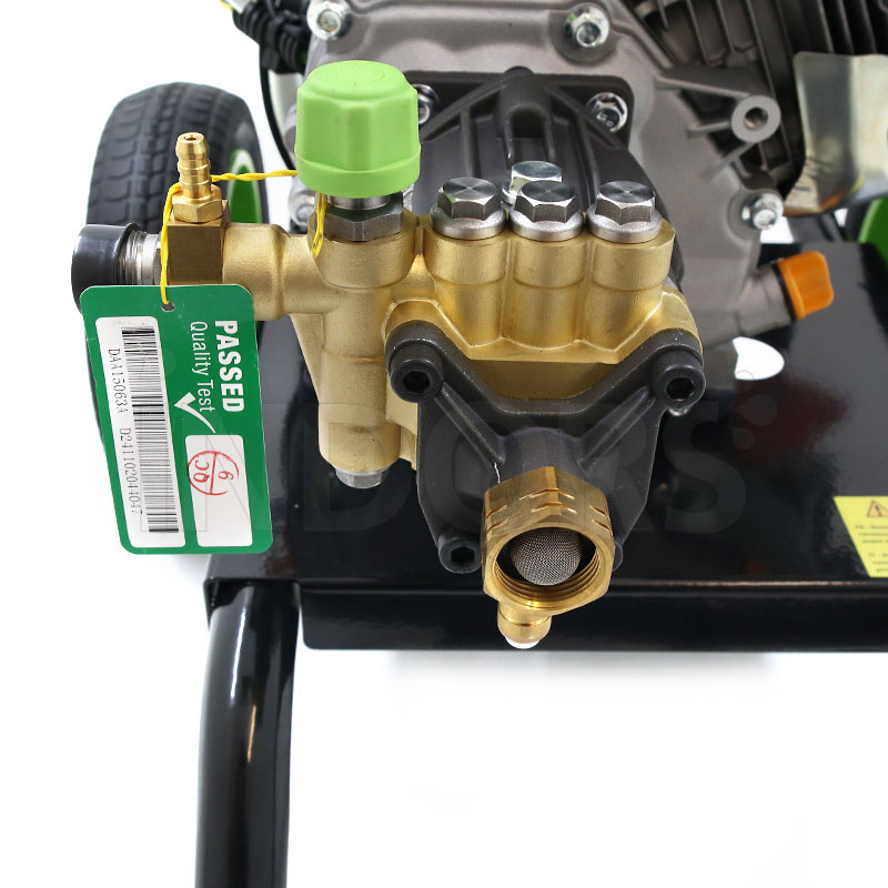 Ribimex RX21T - 200 bar petrol pressure washer with 6.5 HP Loncin engine