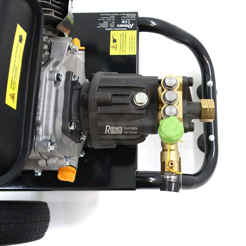Ribimex RX21T is a petrol pressure washer designed to offer power