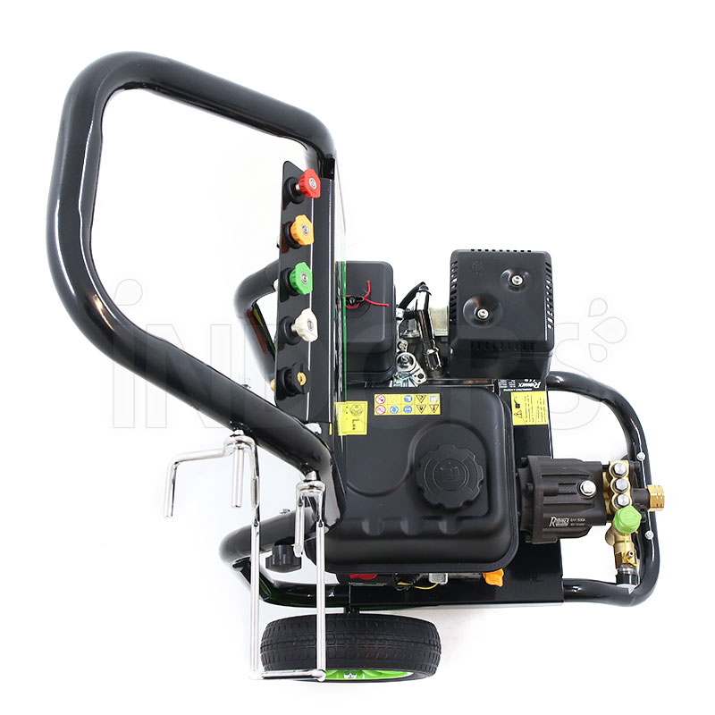 Ribimex RX21T - 200 bar petrol pressure washer with 6.5 HP Loncin engine