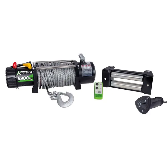 Ribimex PE12V/9002 - Verricello Elettrico 12V 6 HP da fissare PE12V
