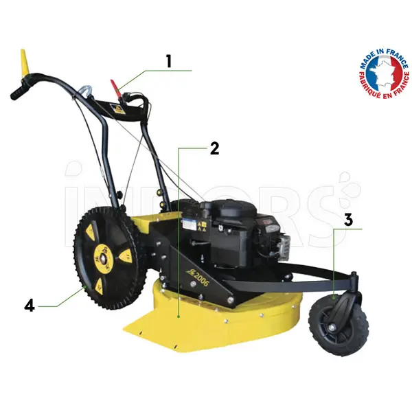 Roques et Lecoeur RL 2006 RL Falciatutto Decespugliatore Professionale