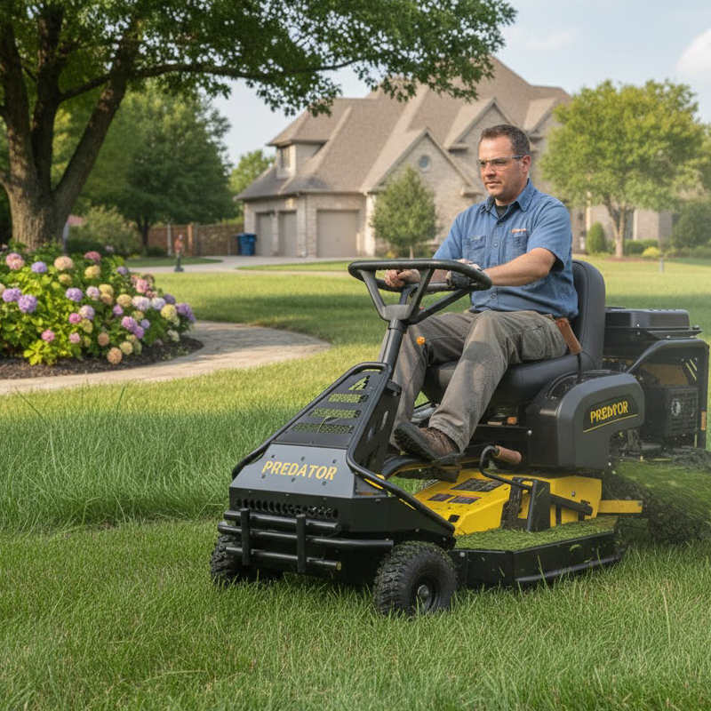 Roques et Lecoeur PREDATOR 84 - Tondeuse à gazon polyvalente 547 cm3 84 cm3