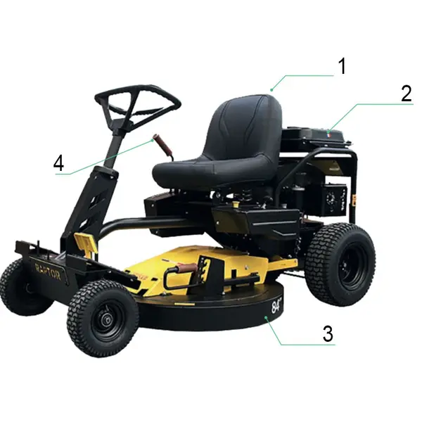 Roques et Lecour RAPTOR 84  - Trattorino Country Rider RAPTOR 84