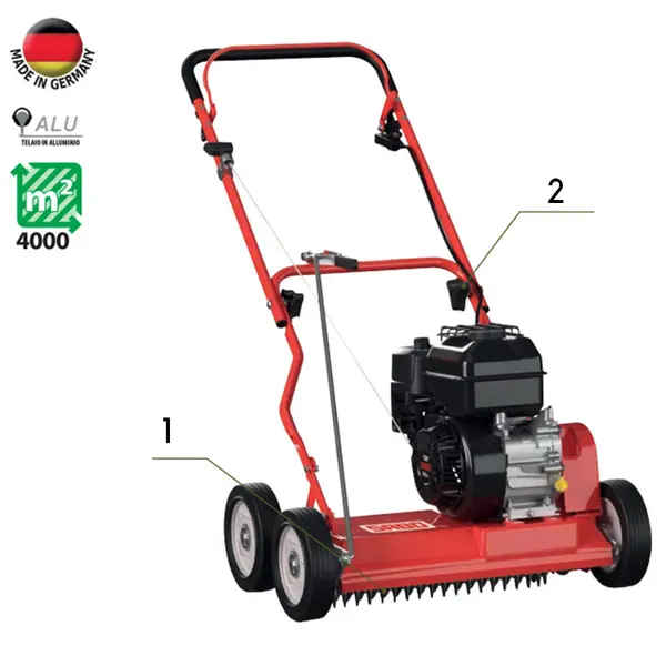 Sabo 45 Pro V - Arieggiatore in Alluminio a Spinta 4000 m²