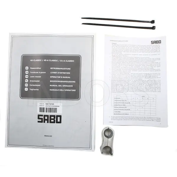 Sabo 51-A Classic dotazione standard