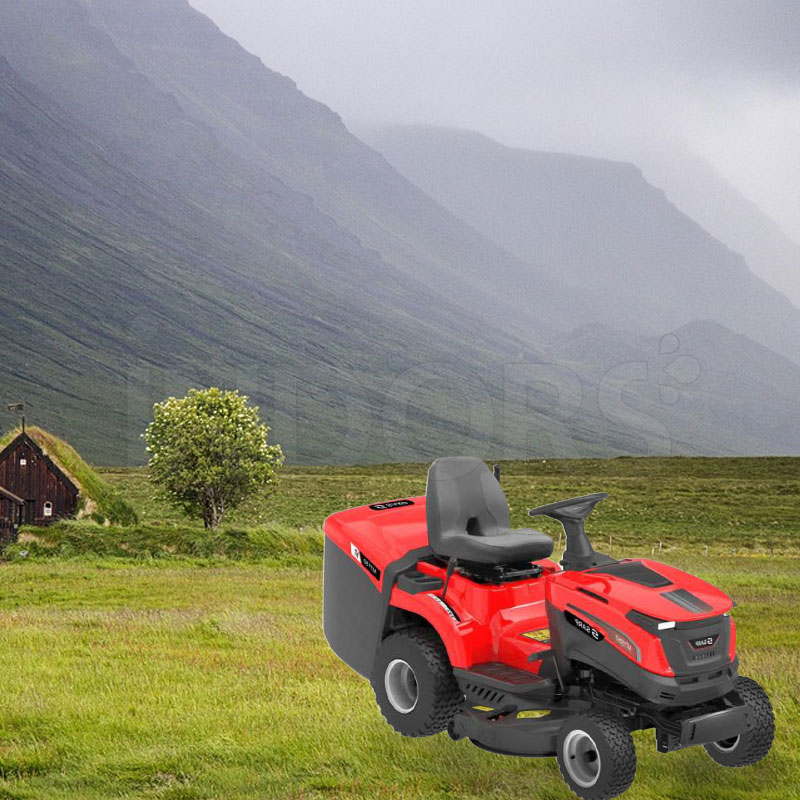 Sarp TN 170 HT - Ride-On Mower with 245 L Collection Bag and Mulching