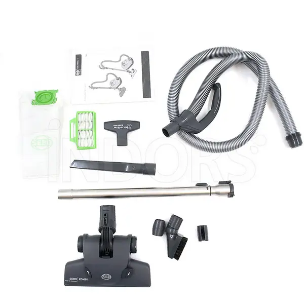 Sebo Airbelt E1 Jungle Boost 92627IT - Aspirapolvere a traino Compatto Professionale