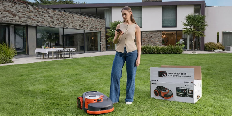 Segway Navimow H215E with LiDAR RTK Vision Navigation