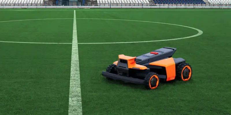 Mappatura automatica GeoSketch senza filo perimetrale del robot tagliaerba professionale Segway Navimow Terranox
