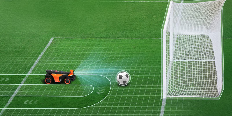 Robot rasaerba Segway Navimow Terranox CM120M1 con trazione integrale AWD per terreni complessi e irregolari