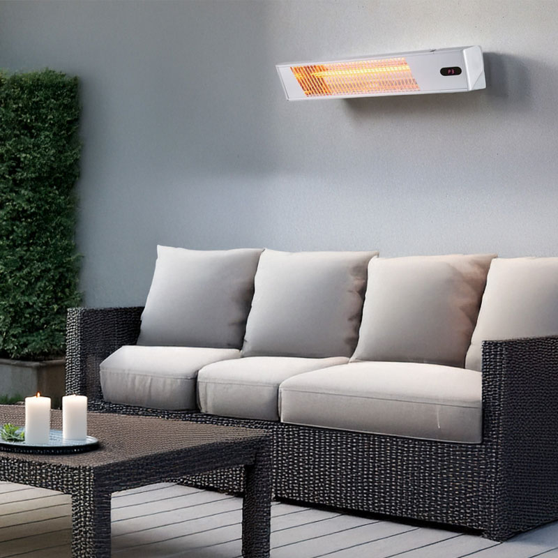 Sined Caldo IRA Inox 2000 WiFi - Outdoor Infrared Heater with Remote Control and WiFi