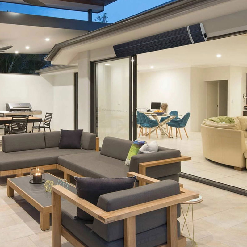 Sined Black Heat - IR-C Long Wave Infrared Lamps from 1500 to 3200 W