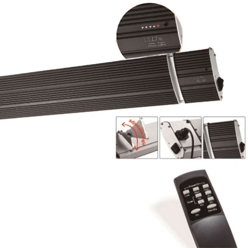 Sined Black Heat - IR-C Long Wave Infrared Lamps from 1500 to 3200 W