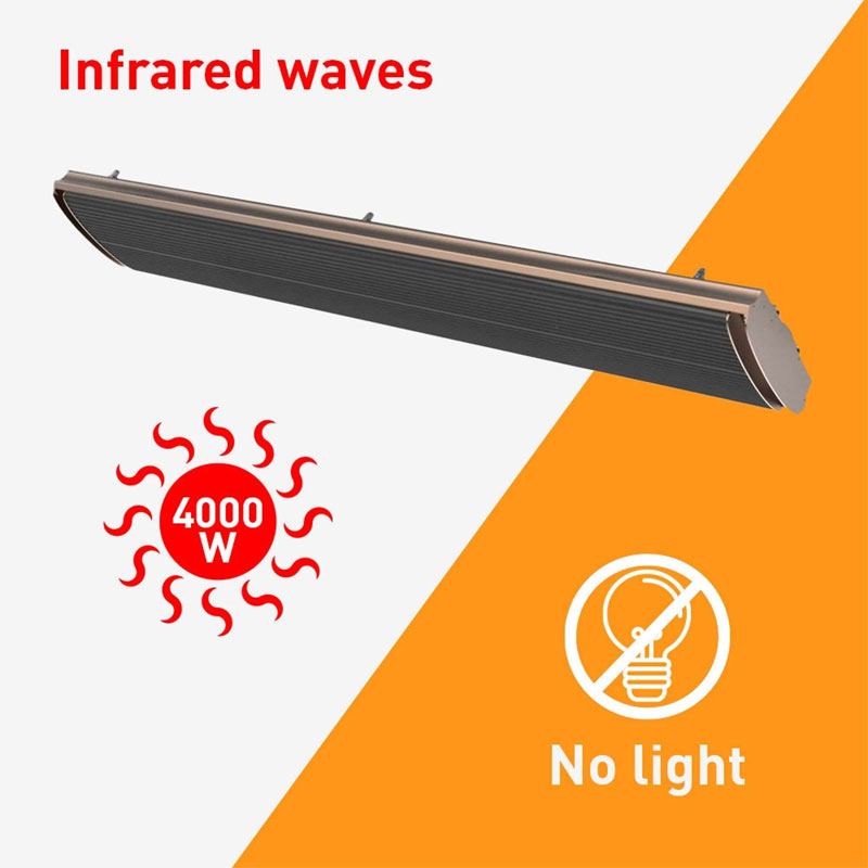 Sined 4000 Industrial MPC - 4000W Long Wave IR-C Infrared Heater